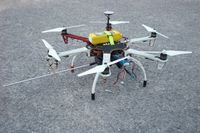Unmanned Aerial Vehicle (UAV) coupled with a microAeth AE51 thumbnail